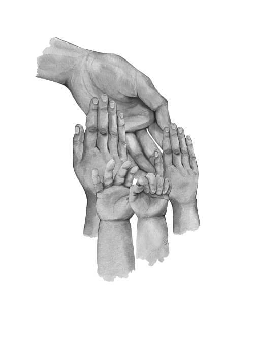 Fyrabarnsmamma - poster